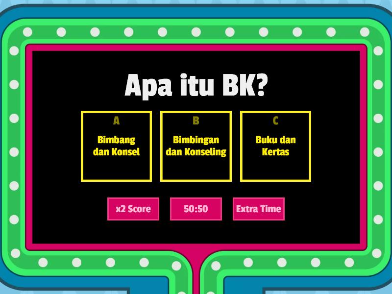 Bimbingan Dan Konseling (Maya) - Gameshow Quiz