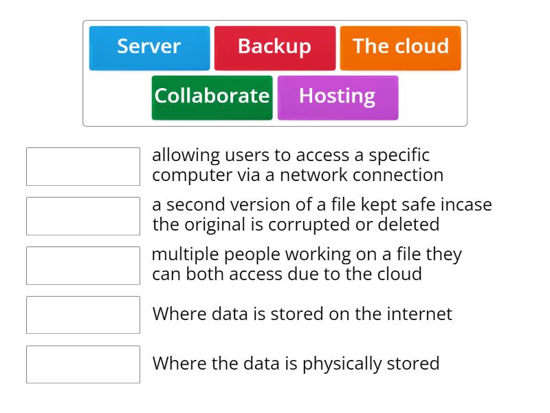 Cloud computing - Match up