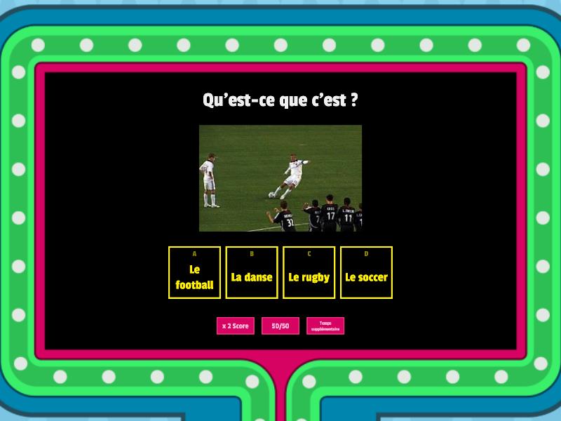 Le Sport - Gameshow Quiz