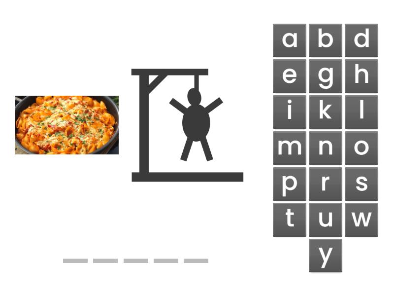 my-favourite-food-hangman