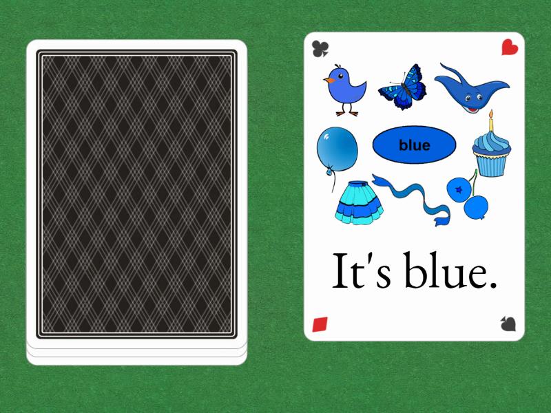 Colours. . - Speaking cards