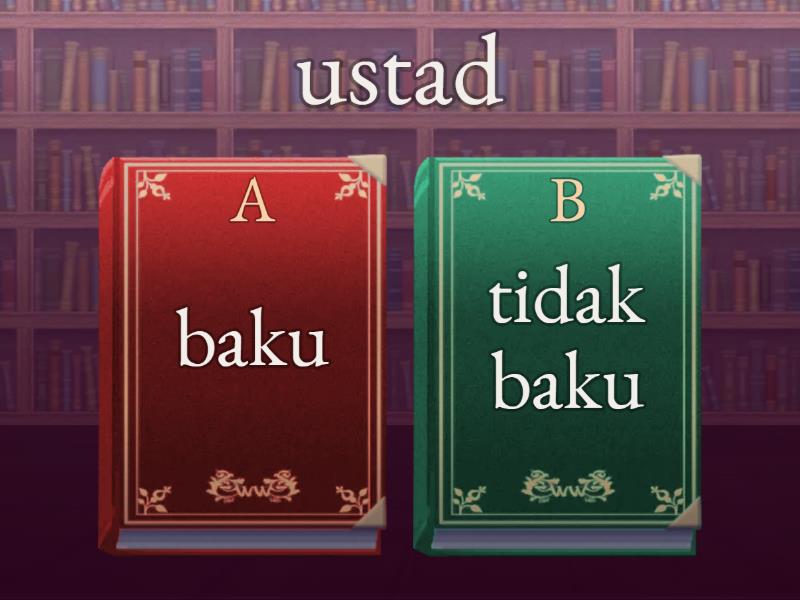 Tebak Kata Baku Tidak Baku D Quiz