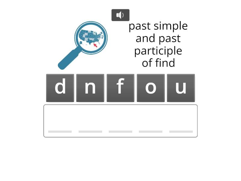 Week 11 4/25(Thurs.) the /ow/ sound can be spelled ou_ Anagram