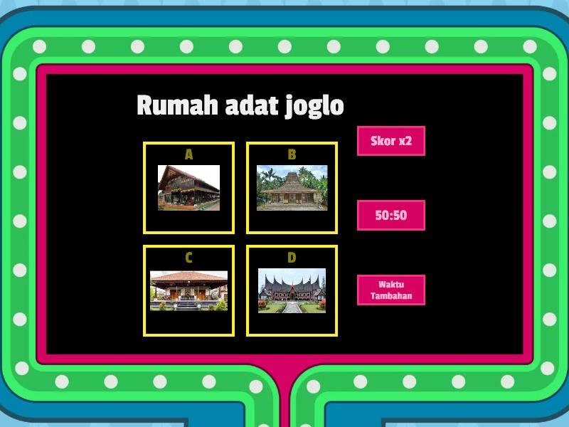 Kearifan Lokal Jawa Tengah - Gameshow Quiz