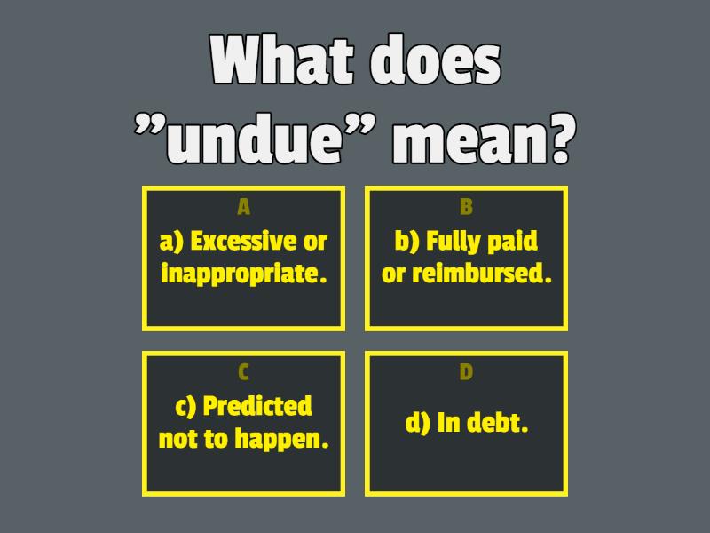 What does it mean? Legal and Contracts Cuestionario