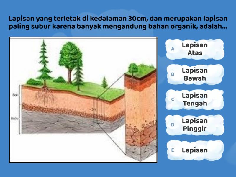 Proses Pembentukan Tanah, Sifat Fisik Dan Morfologi Tanah - Quiz