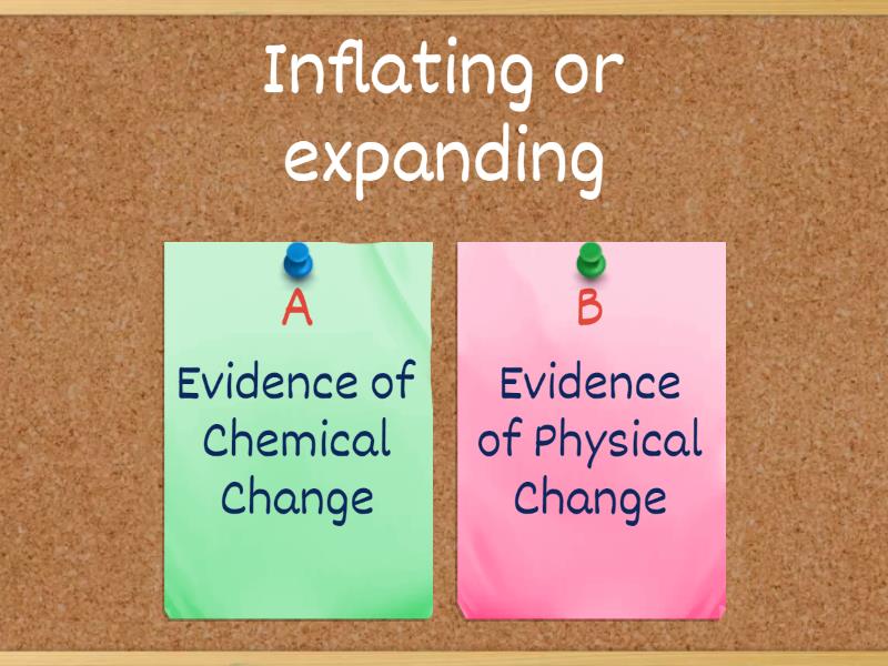 Period 1 - Evidence of a Chemical Reaction! - Quiz