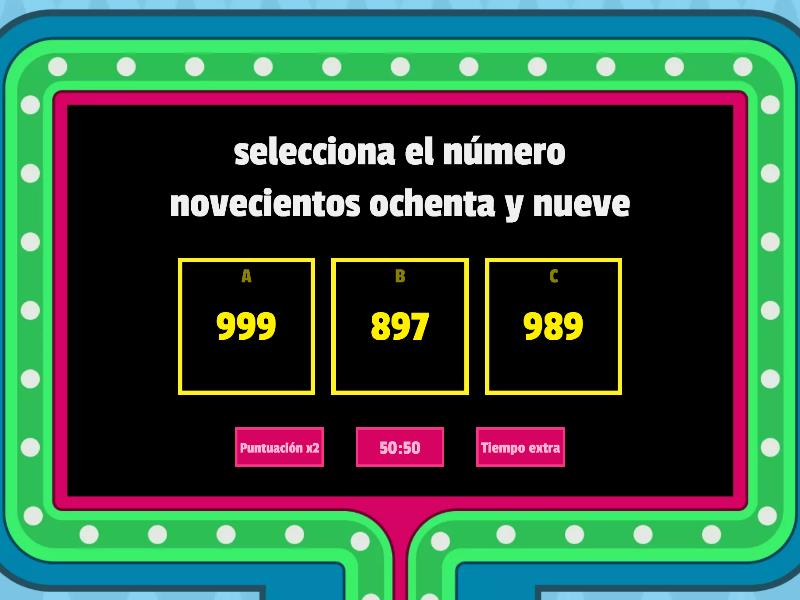 Cuanto Aprendi Gameshow Quiz