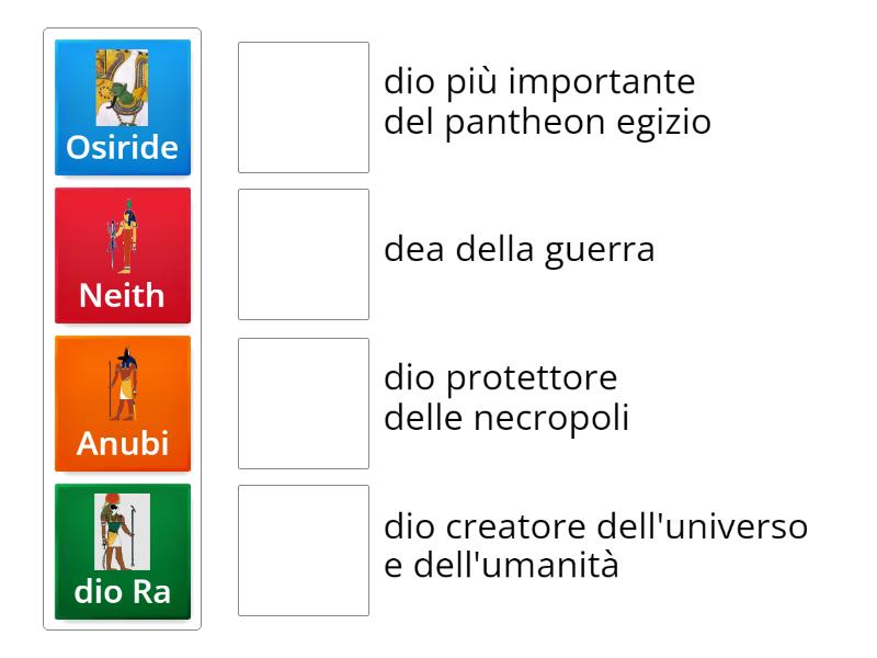 divinità - Match up