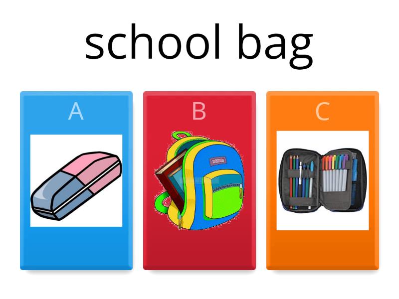 SCHOOL OBJECTS - Quiz