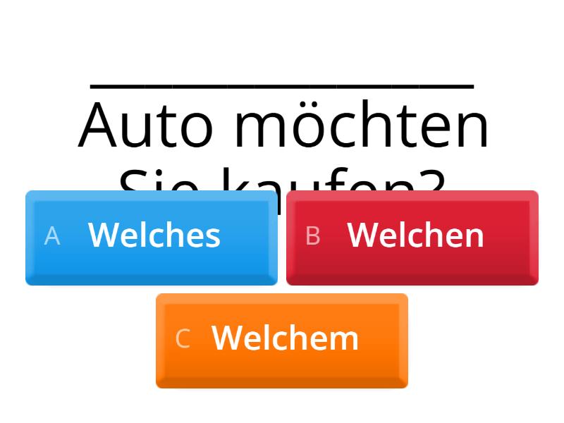 Demonstrativpronomen A2 - Quiz