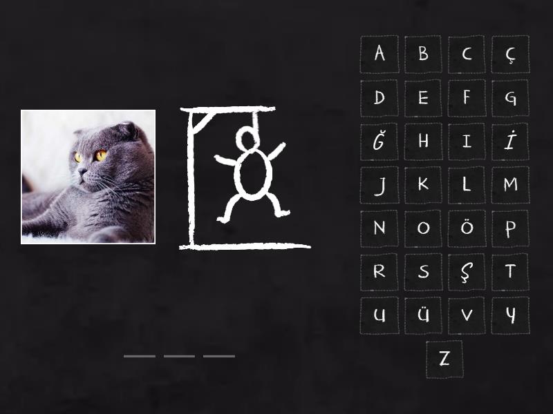 Animals hangman
