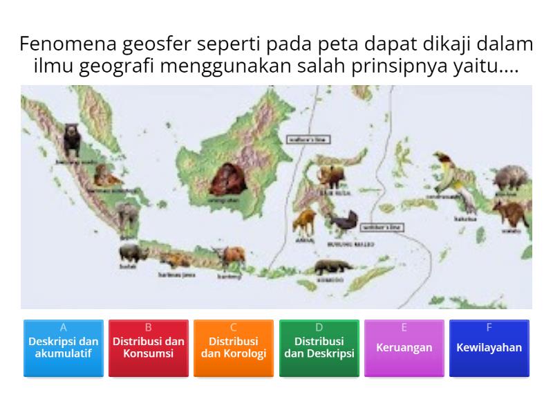 Prinsip Geografi - Quiz