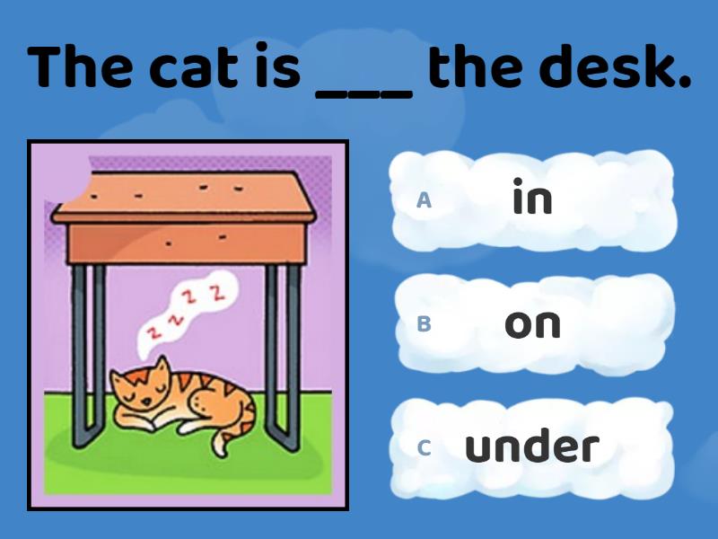 Super Minds 1 Unit 3 Grammar 1 Quiz - Викторина