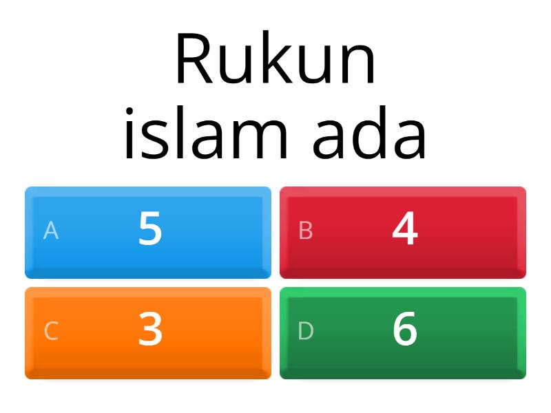 Agama quiz