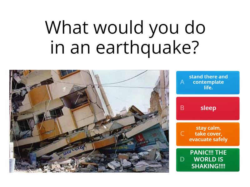 Natural Disasters - Quiz