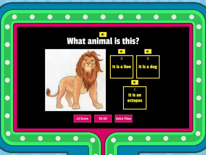 Animals - Gameshow Quiz