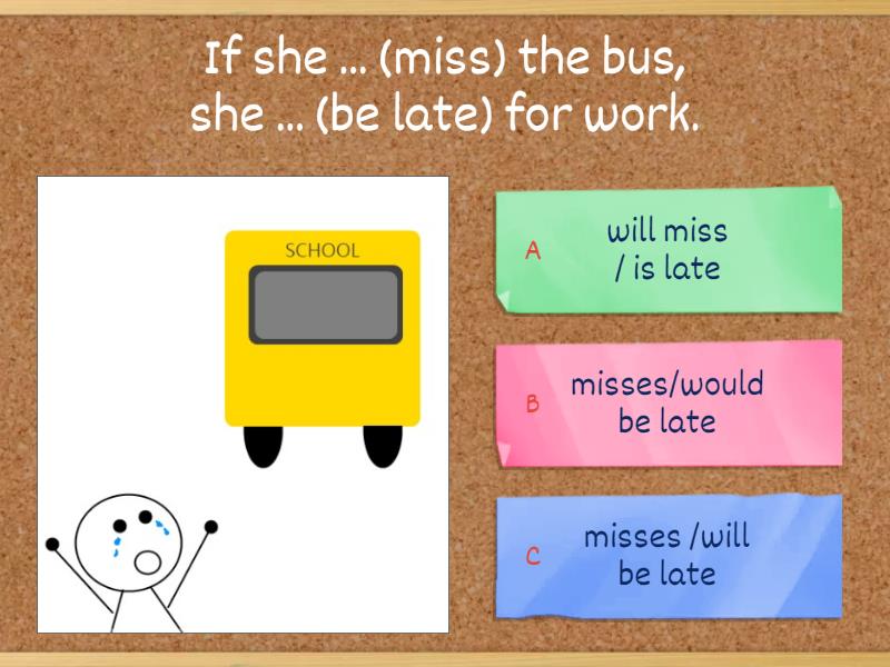 First/ Second/ Third Conditional - Вікторина