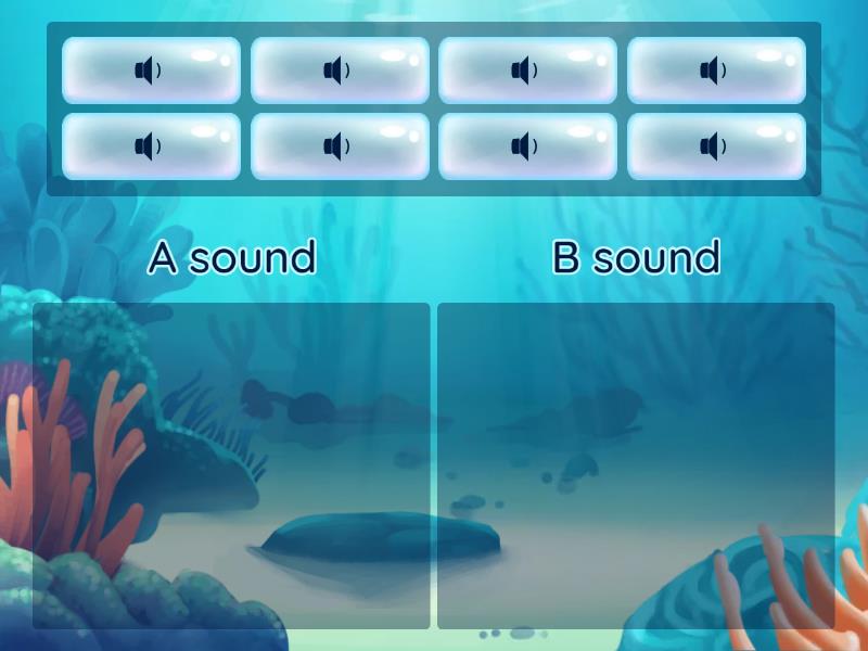 A And B Sounds - Categorize