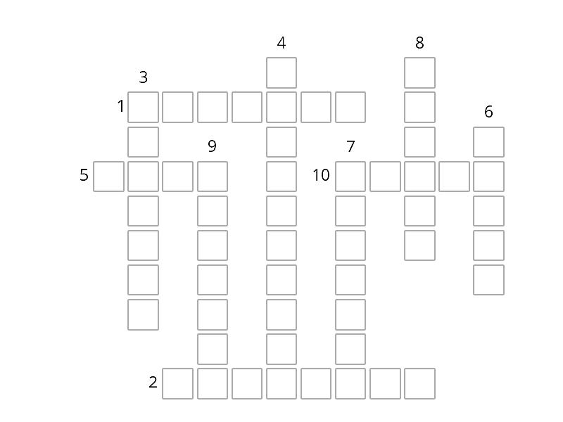 Elias & Banana Rule - Crossword