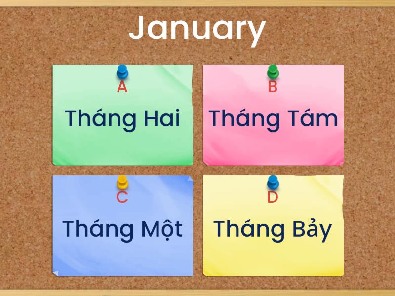 Which month is it quiz
