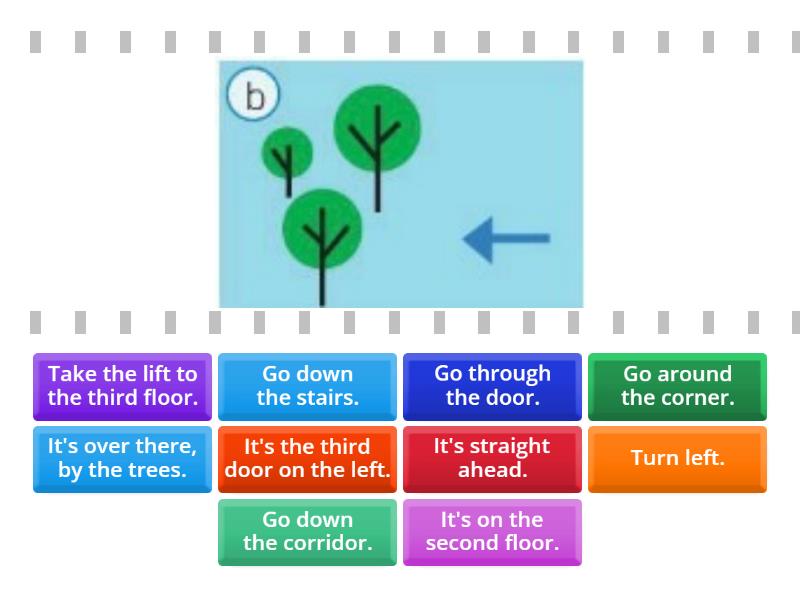 Giving Directions - Find the match