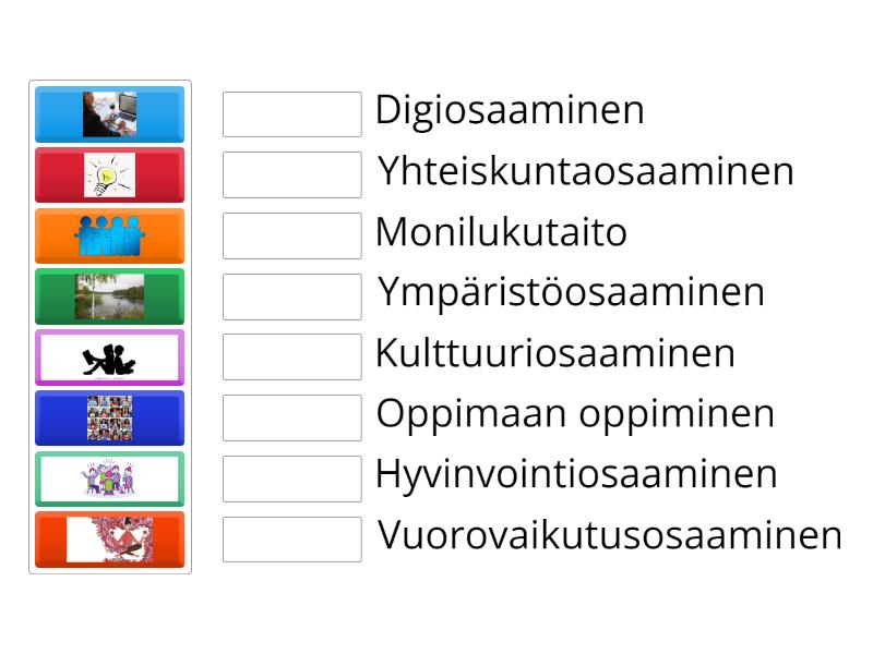 Laaja-alainen Osaaminen - Match Up