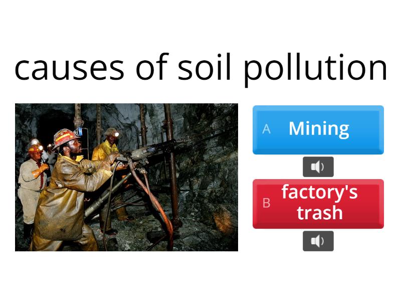 Soil pollution Quiz