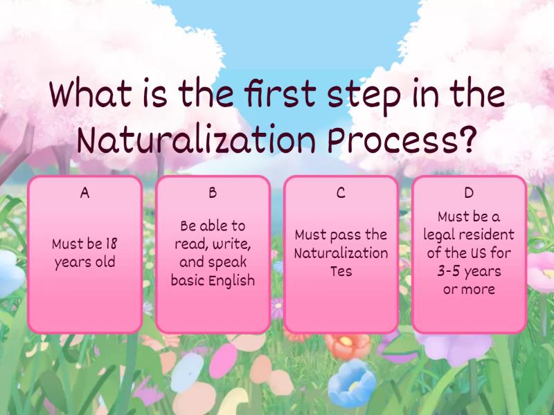 Citizenship review wordwall quiz
