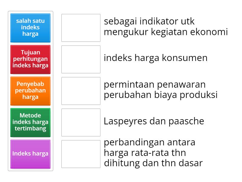 INDEKS HARGA - Match up