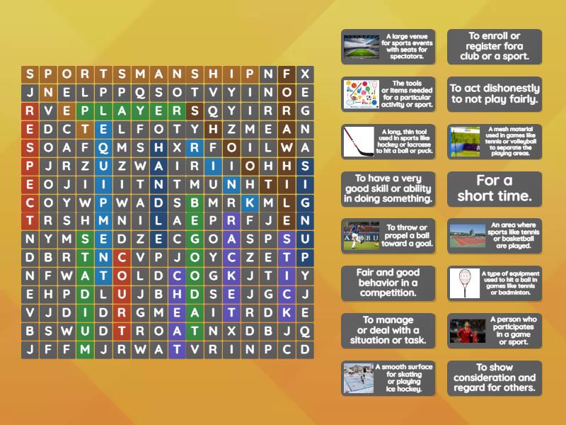 RE2LQU10P1 VOCAB Wordsearch