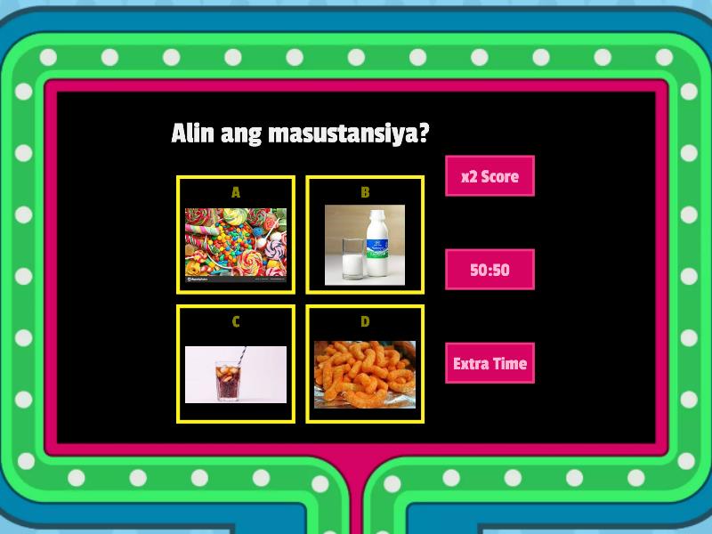 Sariling pangangailangan. - Gameshow quiz