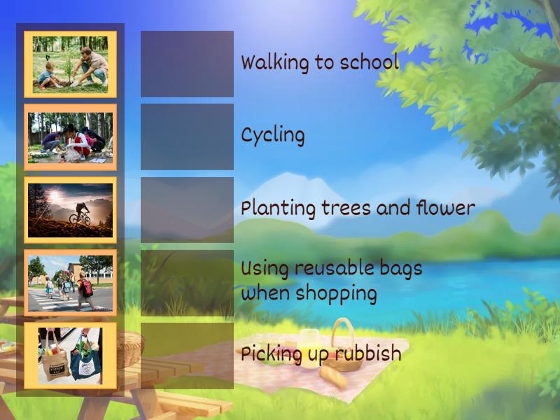 E Learning (Matching) - Match up