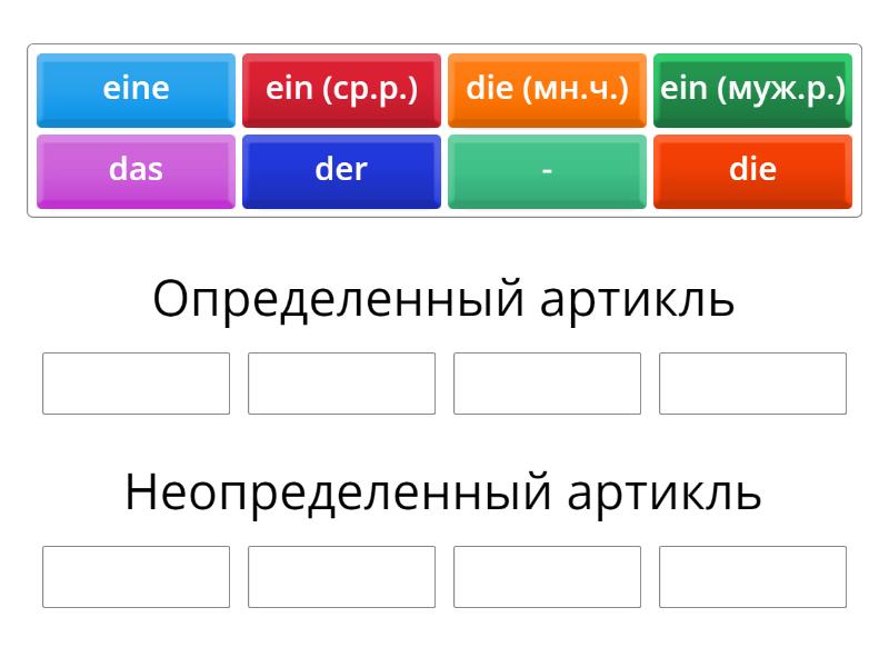 Artikel - Group sort