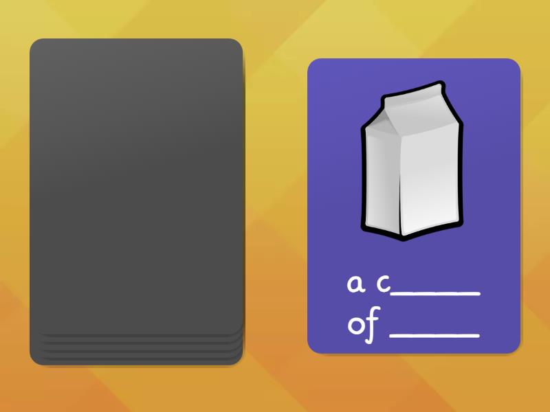 8b Master chef - Speaking cards