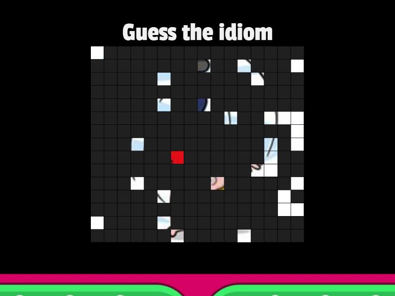 Int+ Idiom Image reveal - Image quiz