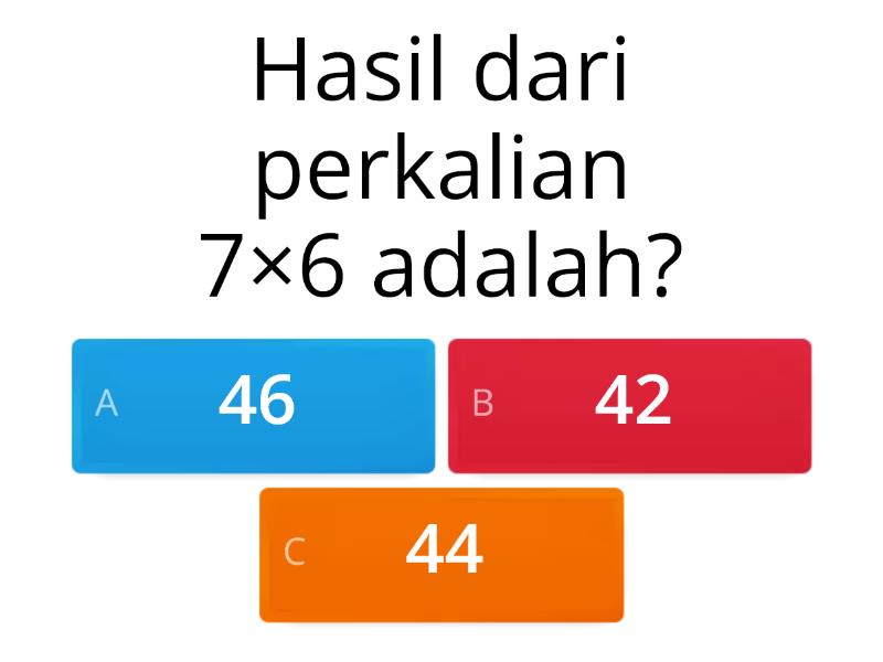 Latihan Matematika - Quiz