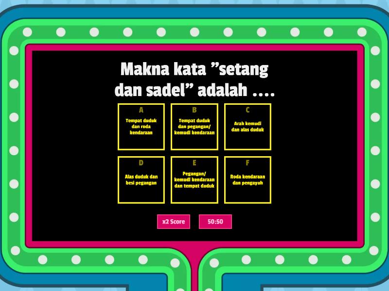 Teks Laporan Percobaan - Gameshow Quiz