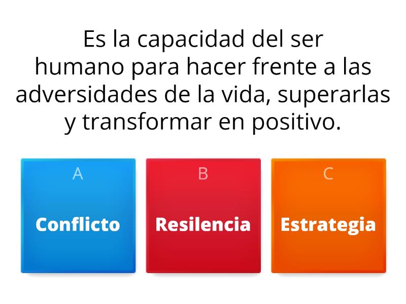 RESILIENCIA - Quiz