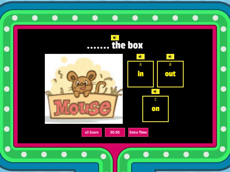 Grapeseed 01. mouse in the barn. sentences - Gameshow quiz
