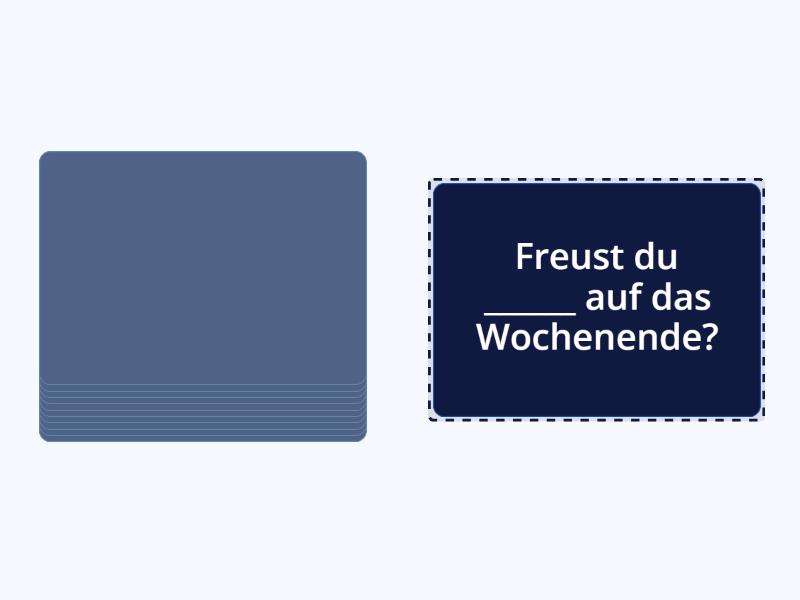 Reflexivpronomen Dativ oder Akkusativ? B1+ - Speaking cards