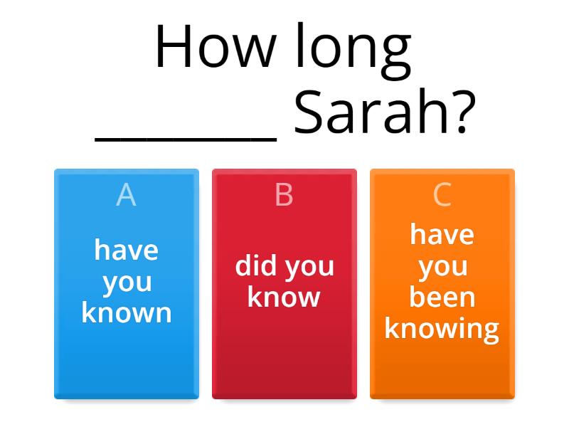 How long...? Present Perfect VS Present Perfect Continuous - Quiz