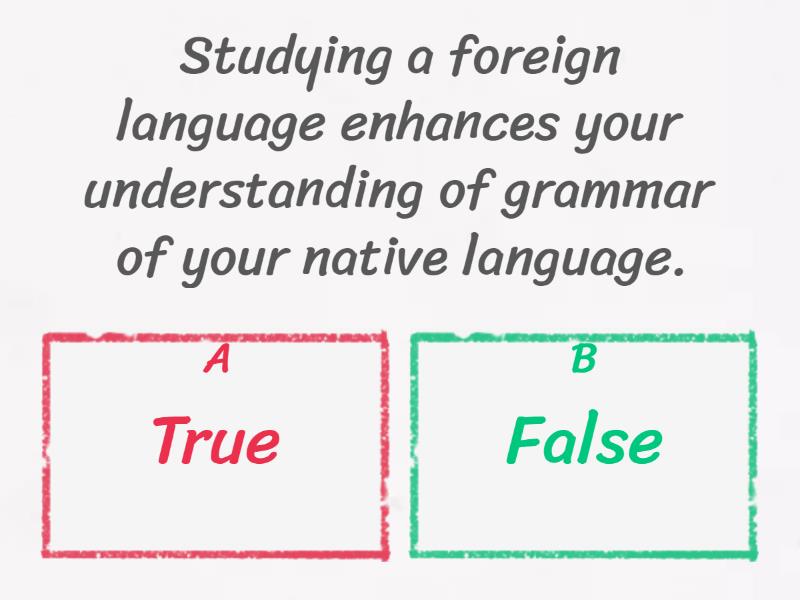 The benefits of learning multiple languages quiz