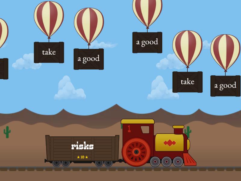 INT 4 - 7.3 Collocations - GAME - Balloon pop