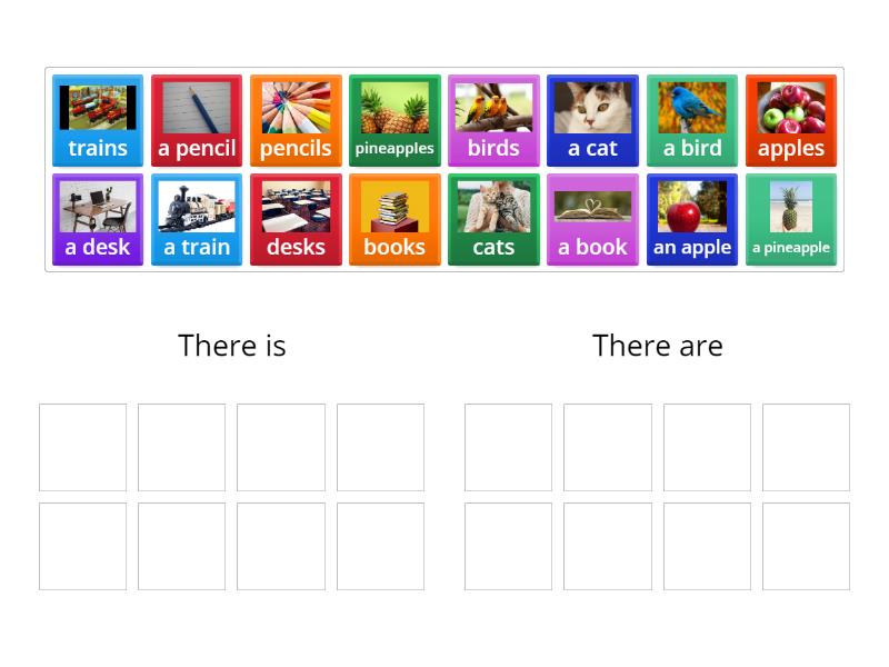 There is / There are MR - Group sort