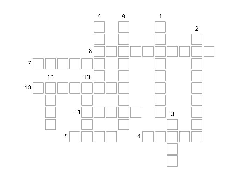 At the beach Crossword