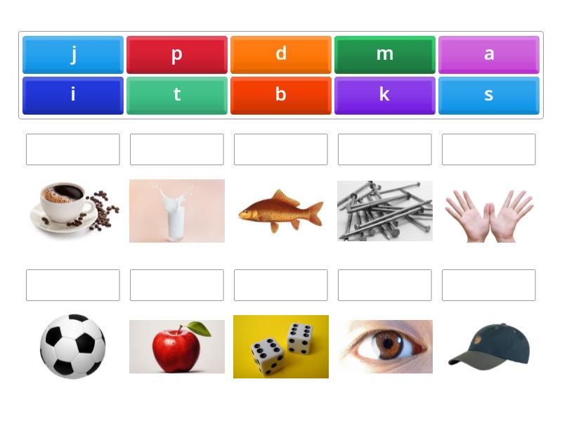 Mencocokkan Huruf Dan Gambar Match Up