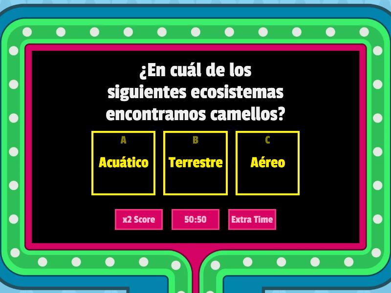 Quiz_Ecosistema - Gameshow quiz