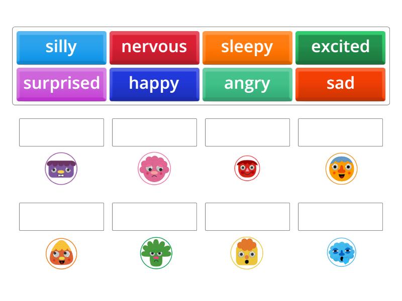 This is a happy face super simple - Match up