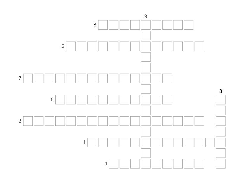 Primer y Segundo Imperio - Crossword